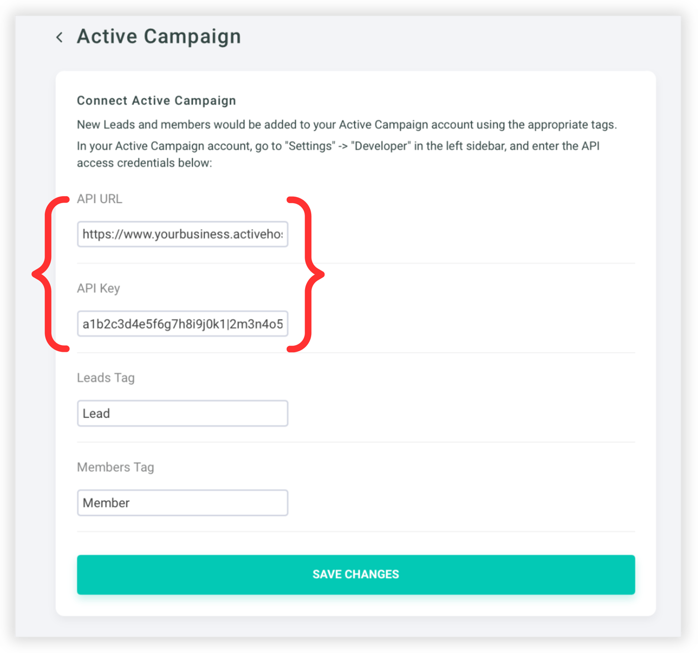 ActiveCampaign Integration