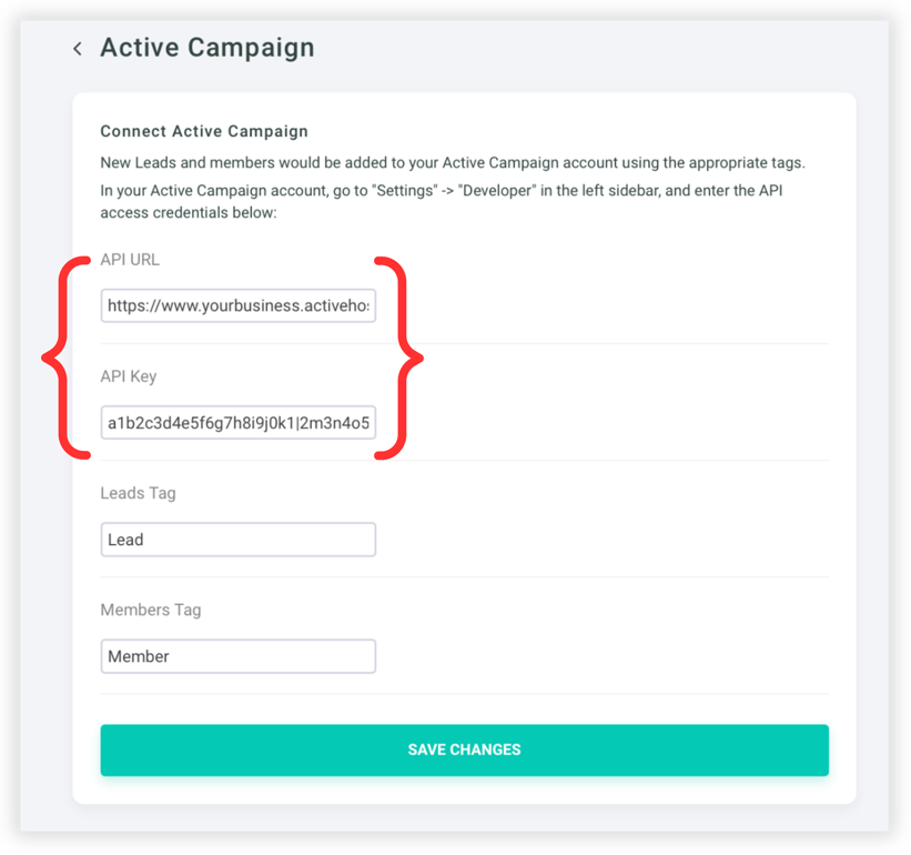 ActiveCampaign Integration