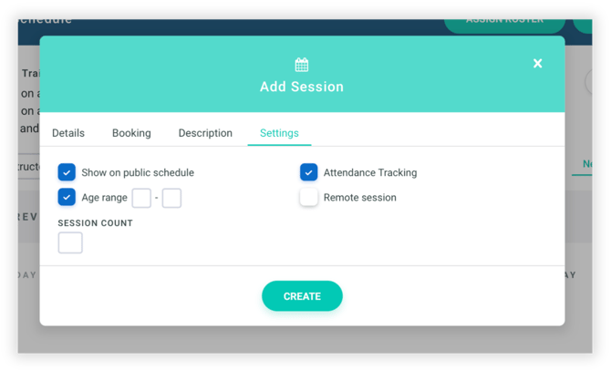 AddSessionSettings