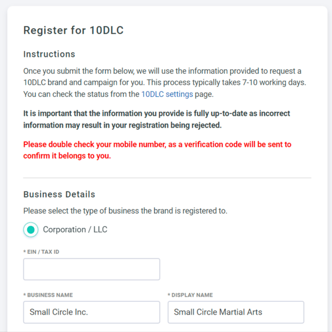 10dlc-registration