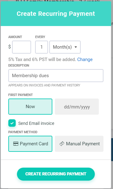 add-recurring-payment