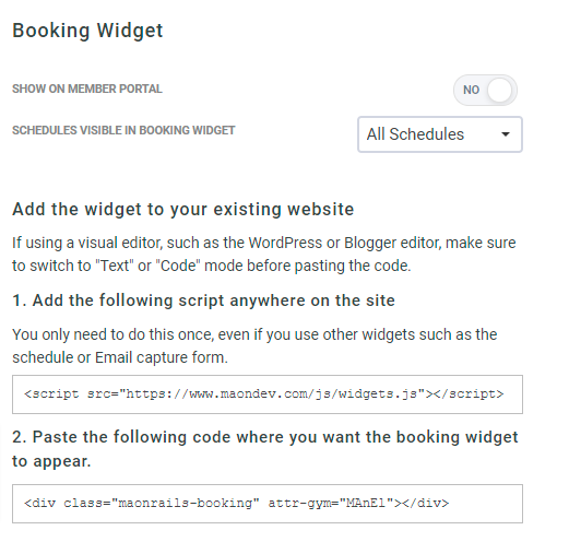 bookings
