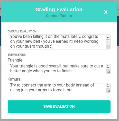 evaluation