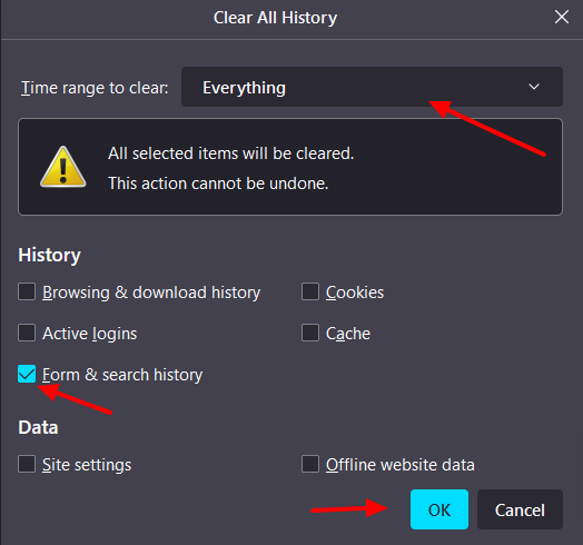 firefox-clear-history