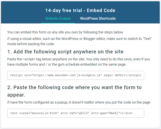 form-embed