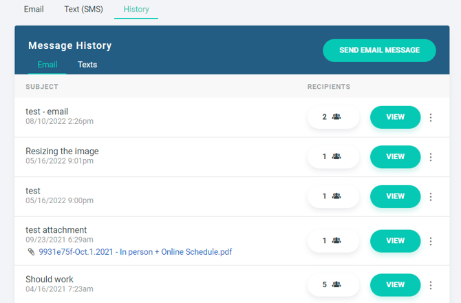 messaging-history