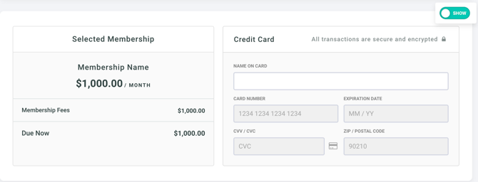 payments.