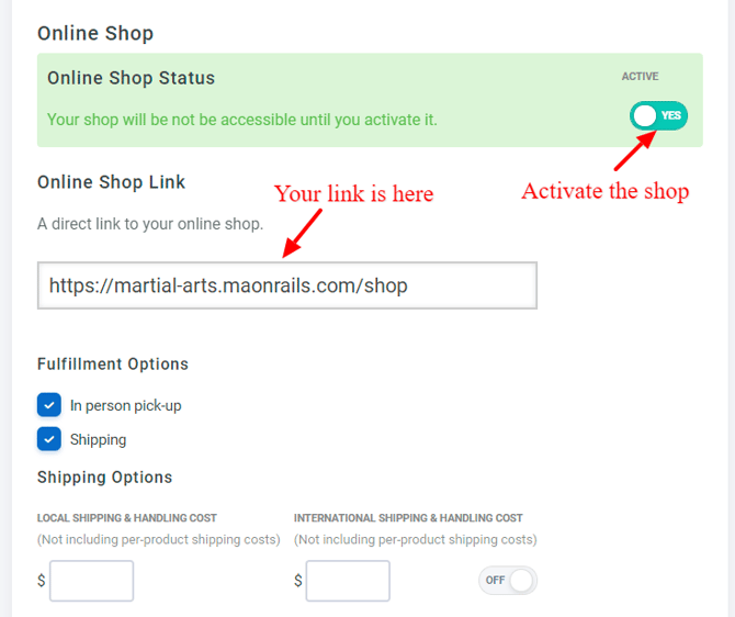 shop