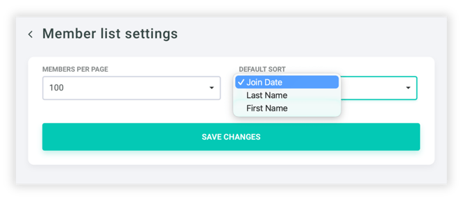 MemberListSettings