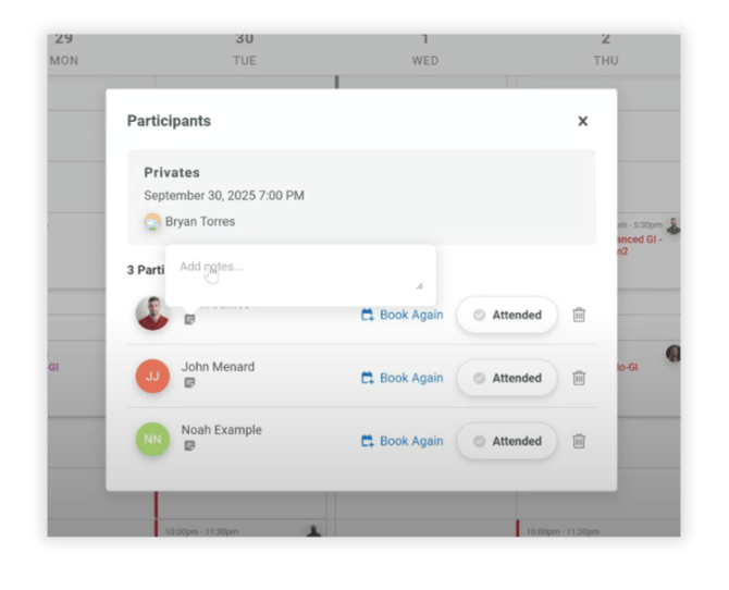 ScheduleManagement_ParticipantsList