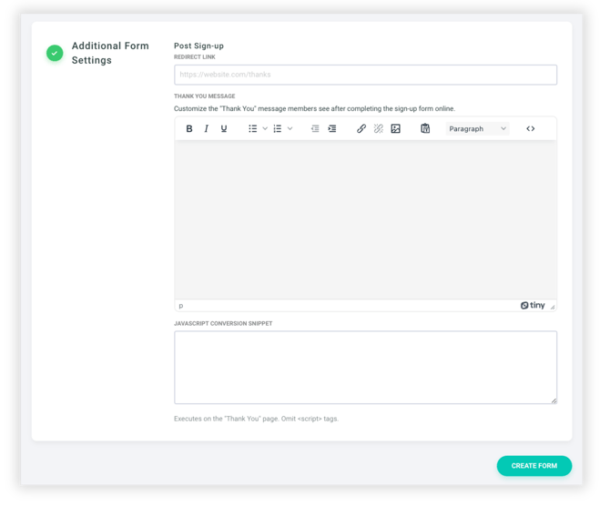 SignUpFormAdditionalSettings