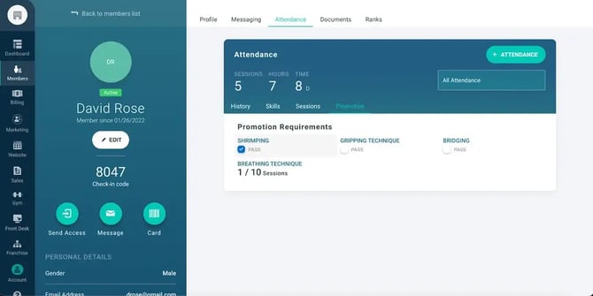 logging-skill-mastery--member-profile