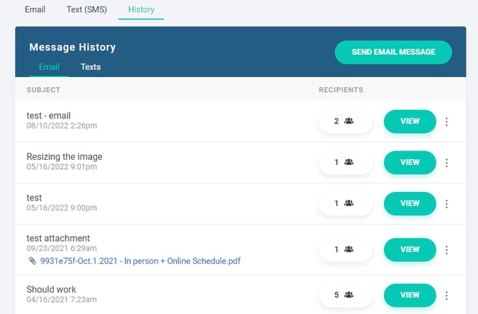 messaging-history