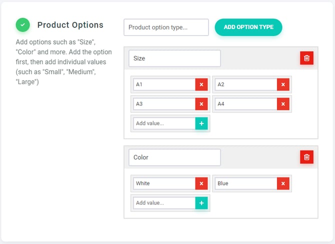 product-options